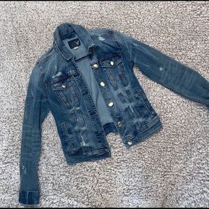 Blue denim jacket